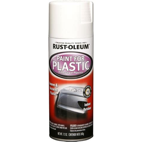 Rust-Oleum Automotive 12 oz. White Spray Paint for Plastic (6-Pack)-248650 - The Home Depot