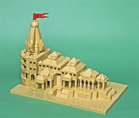 Buy Hindu Temple Nagara Style Architecture, Decorative Model of Mandir ...