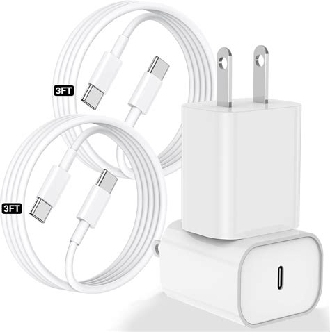 Amazon.com: USB C Charger for iPhone 15, 3FT iPhone 15 Pro Max Charger ...