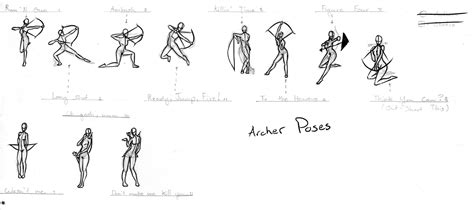 Bow Pose Study by Dude980 on DeviantArt