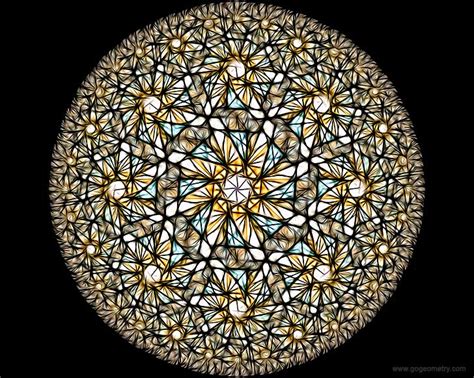 Kaleidoscope of Problem 1112 based on Poincare Disk Model, Triangle ...