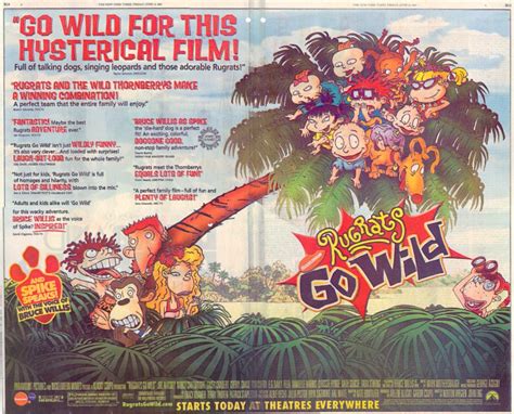 Rugrats Go Wild Poster