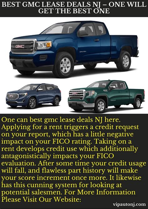 Best GMC Lease Deals NJ – One Will Get The Best One in 2020 | Lease ...