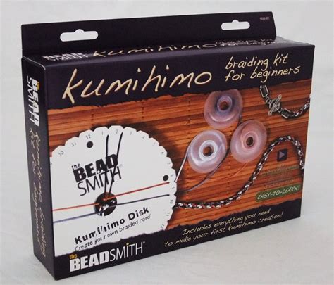 Kumihimo Starter Braiding Kit Everything Needed for Your 1st Creation ...