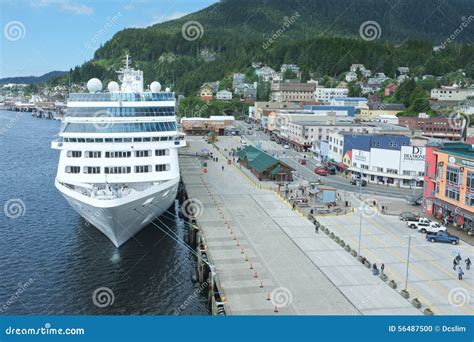 Cruise ship editorial image. Image of ketchikan, cruise - 56487500