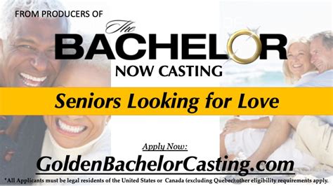 The Golden Bachelor Casting Nationwide