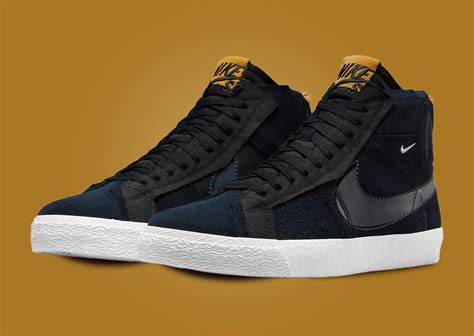 Black Patchwork Outfits The Nike SB Zoom Blazer Mid - Sneaker News