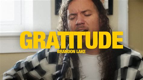 BRANDON LAKE - Gratitude: Song Session - YouTube