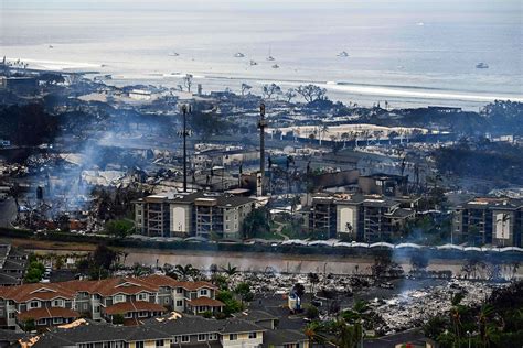 Maui fire: Why the burning of Lahaina, Hawaii, is so shocking.