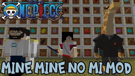 Mine Mine no Mi Mod 1.14.4 And Things You Should Know - Wminecraft.net