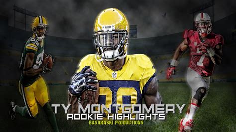 Ty Montgomery 2015-16 Rookie Highlights - YouTube