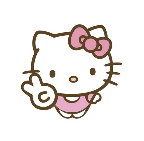 Cute peace sign hello kitty in 2022 | Hello kitty iphone wallpaper, Hello kitty drawing, Hello ...