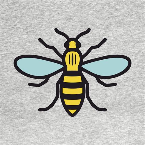 Manchester Bee - Manchester Bee - T-Shirt | TeePublic