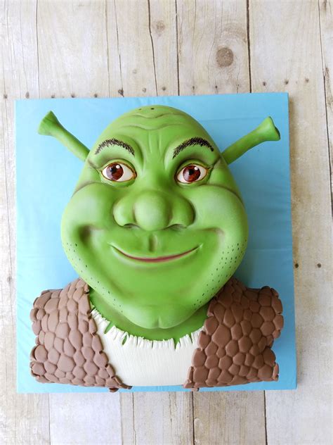 Shrek's Head - CakeCentral.com