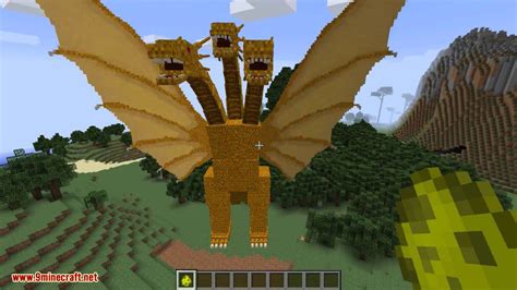 Godzilla Mod 1.7.10 (King of Monsters) - 9Minecraft.Net