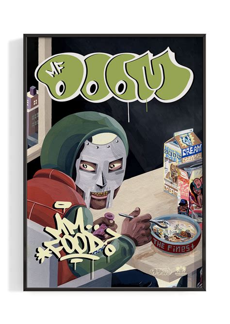 MF DOOM 'MM...FOOD' Poster – The Indie Planet