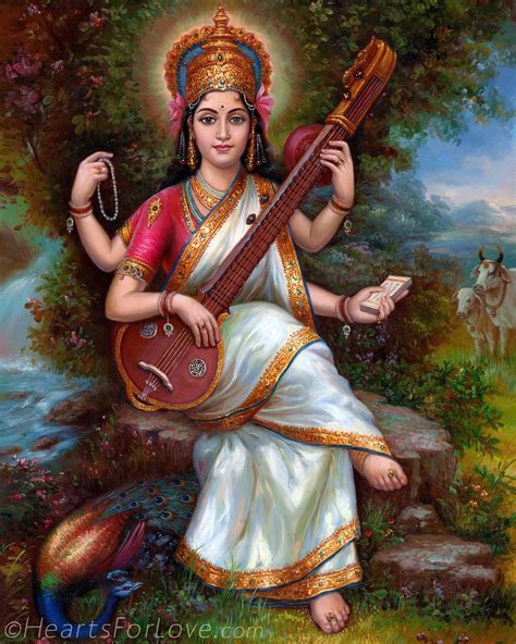 Goddess Saraswati, Fine Art Print Saraswati devi, Saraswati - DaftSex HD