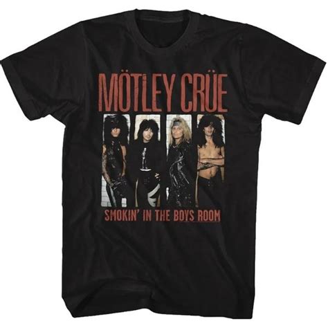 Motley Crue Smokin' in the Boys Room T-Shirt - RetroFestive.ca