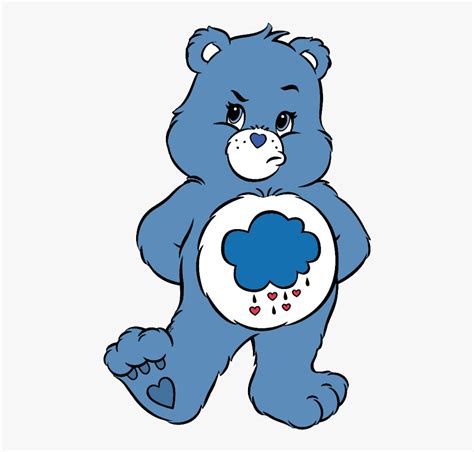 Care Bear Download Transparent Png Image - Grumpy Original Care Bears, Png Download ...