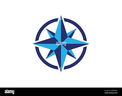 Compass Logo Vector Icon. Modern Navigation Symbol. Location Logo ...