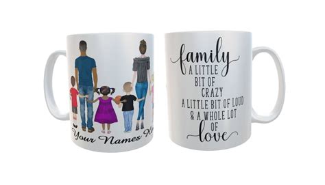 Family Mug Customised Family Mug Personalised Family Mug | Etsy