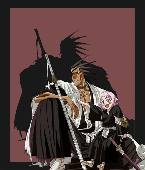 Kenpachi and Yachiru by Lady-Of-The-Pen on DeviantArt