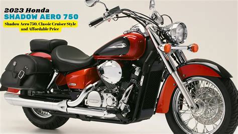 Shadow Aero 750, Classic Cruiser Style and Affordable Price | 2023 ...