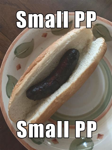 That is one small sausage. : r/memes