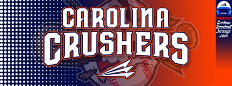 Carolina Crushers Custom Throwback Baseball Jerseys