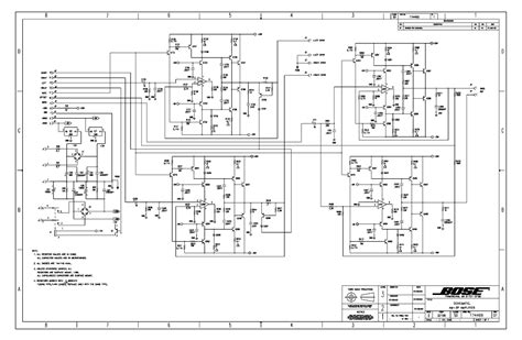 Bose Schematics – Electronic Service Manuals