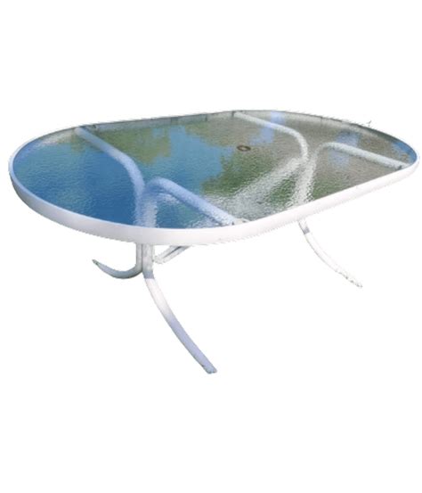 Oval Aluminium Glass Center Table at Rs 2200 in Kolkata | ID: 20748986862