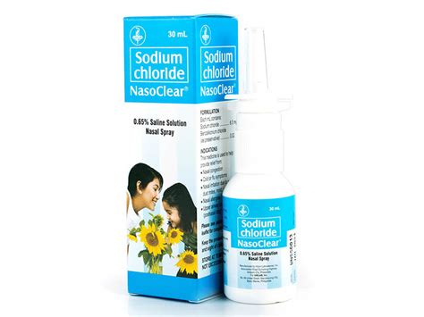 NasoClear | Saline Nasal Spray - Unilab