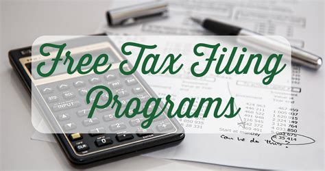 Free Tax Filing Programs + Deals on Advanced Tax Programs :: Southern Savers