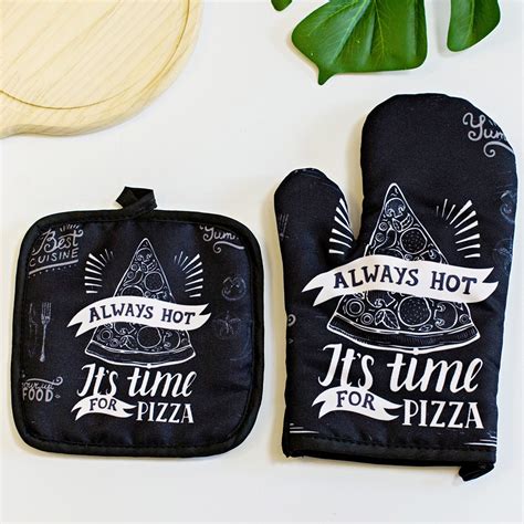 Kitchen-Baking-Cooking-Accessories-Print-Oven-Mitt-Glove-Pad-Washable-Microwave-Pizza-Anti-Hot ...