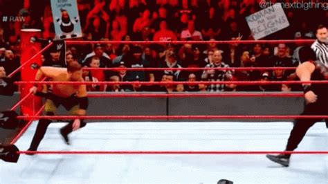 Roman Reigns Spear GIF - Roman Reigns Spear Curtis Axel - Discover ...