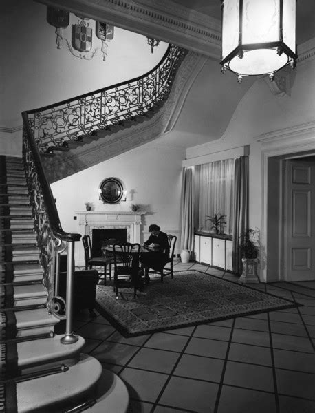 Irish Embassy, 17 Grosvenor Place, Belgravia, London: the entrance hall and main staircase ...