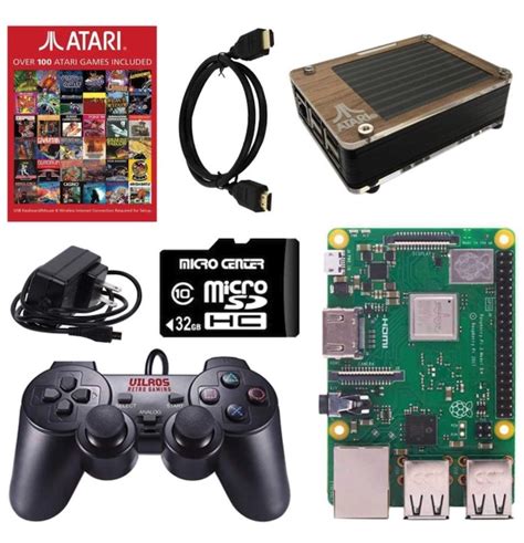 This Raspberry Pi retro gaming kit comes with 100 licensed Atari games ...