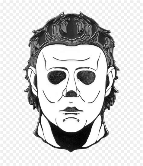 Michael Myers Mask Coloring Page - Free Printable Coloring Pages for Kids