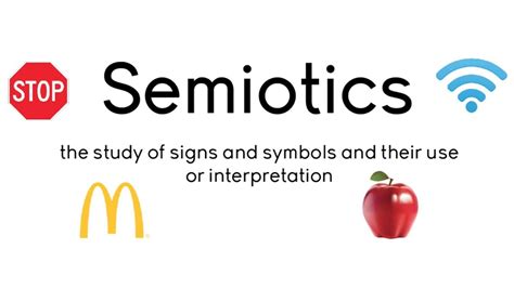 Semiotics Lesson | Signs and symbols meaning, Symbols, Art education ...