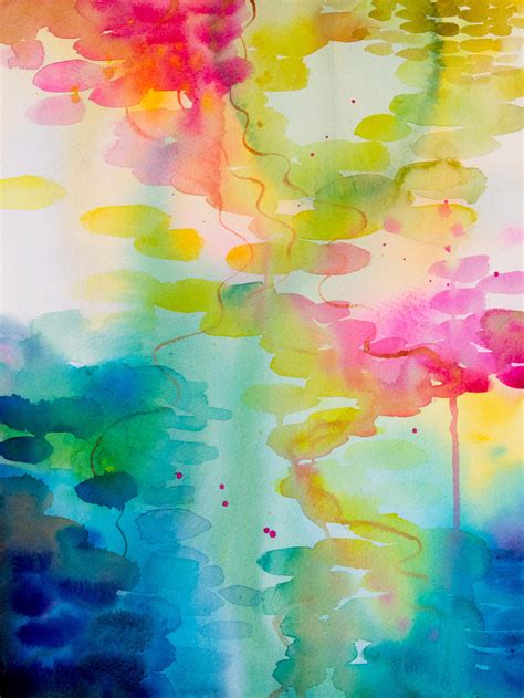 Abstract watercolour by Helen Wells | Abstract, Abstract watercolor, Watercolor art journal