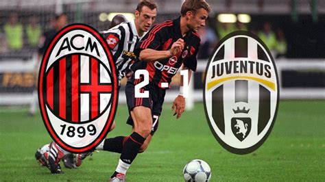 AC MILAN VS JUVENTUS 2 - 1 || SERIA A 2002/03 || GOALS & HIGHLIGHTS ...