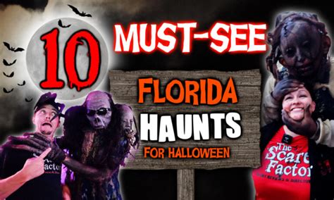 10 Must-See Florida Haunted Houses in 2023 | The Scare Factor