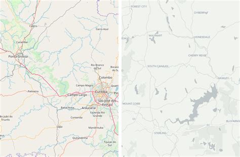 Raster vs vector: pros and cons of both map tile types | Geoapify