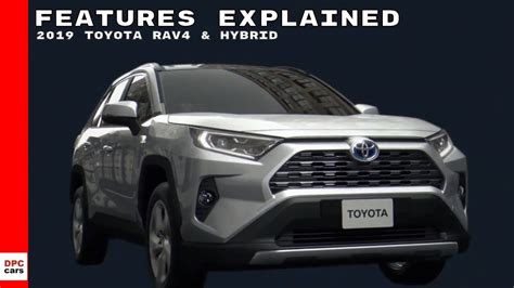 2019 Toyota RAV4 & Hybrid Features Explained - YouTube