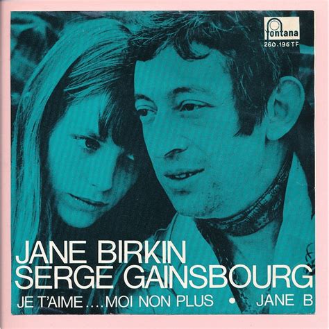 Je t'aime ... moi non plus - jane b. by Serge Gainsbourg - Jane Birkin, SP with neil93 - Ref ...