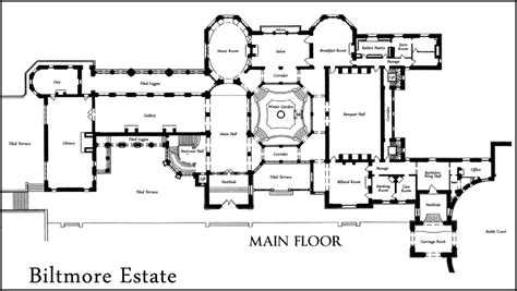 Biltmore Mansion Floor Plan - floorplans.click