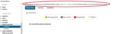 SonicWall Switches — SonicWall Community