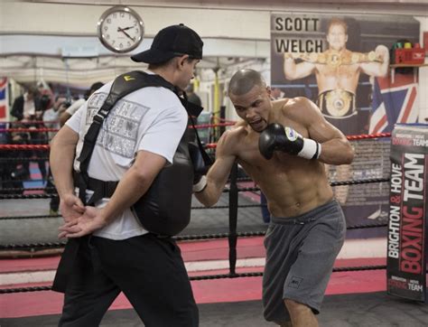 Photos: Chris Eubank Jr. Training in Beast Mode For DeGale - Boxing News