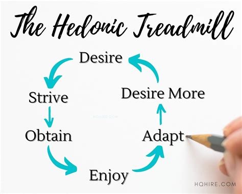 The Hedonic Treadmill | Journey quotes, Happiness study, Does money buy happiness