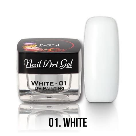 White 01 - UV Nail Art Gel - Rebecca Orme Nail Pro